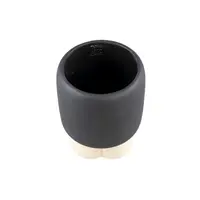 PTMD Bloempot Neasa Bruin Ø17cm
