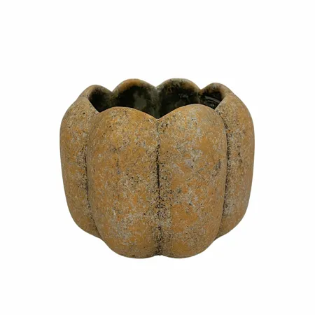 PTMD Bloempot Sidney Cement Roest Ø12cm