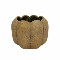 PTMD Bloempot Sidney Cement Roest Ø12cm