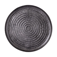 PTMD Decoratieschaal Metaal Zilver Ø60cm
