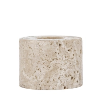 PTMD Kandelaar Jaqueleen Beige L 5cm