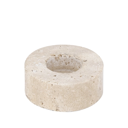 PTMD Kandelaar Jaqueleen Beige S 4cm