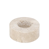 PTMD Kandelaar Jaqueleen Beige S 4cm