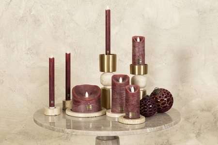 PTMD Kandelaar Jaqueleen Beige S 4cm