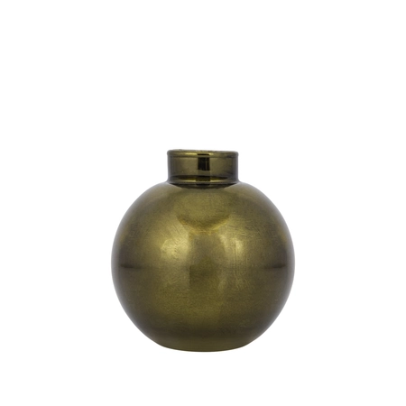 PTMD Vaas Elian Glas Groen S Ø10cm