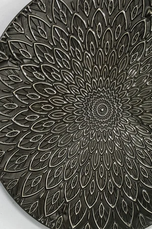 PTMD Wanddecoratie Milagros Metaal Bruin Ø60cm