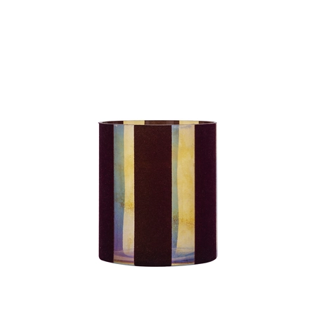 PTMD Waxinelichthouder Jeyden Bordeaux Rood S 14cm