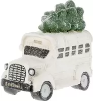 Riverdale Schoolbus Kerstboom Wit 40cm