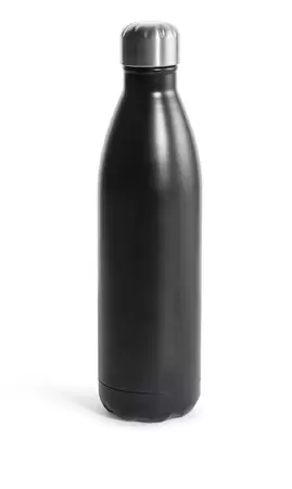 Sagaform Steel Bottle 75cl Zwart
