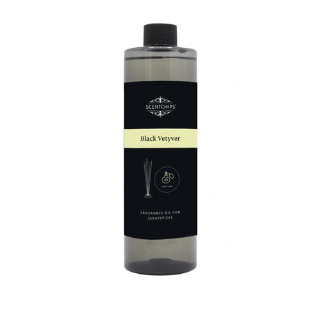 Scentchips Geurstokjes Navulling 400ml Black Vetyver