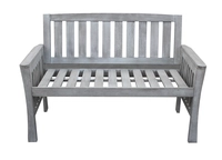 SenS-Line Tuinbank Kensington Grey 125cm
