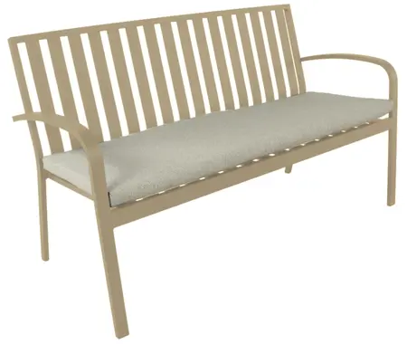 SenS-Line Tuinbank Milan Aluminium Zand 150cm 