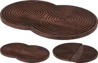 Serveerplank Mangohout Donkerbruin 48x33cm