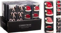 Servetringen Kerstfiguur Assorti 4st