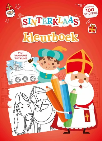 Sinterklaas Kleurboek 1st