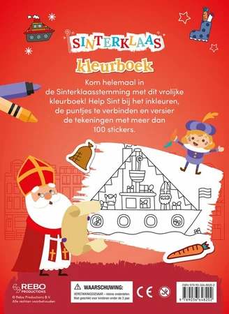Sinterklaas Kleurboek 1st