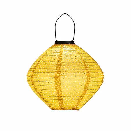 Solar Lampion Geel 29x25cm