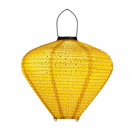 Solar Lampion Geel 33x29cm