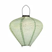 Solar Lampion Groen 33x29cm