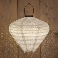 Solar Lampion Wit 33x29cm