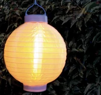 Solar Lampion met Vlameffect Ø20cm