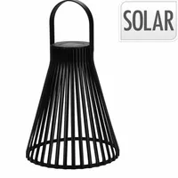 Solar Lantaarn Kunststof Zwart 23cm