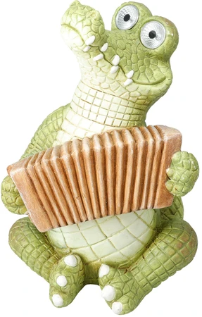 Solar Tuinbeeld Krokodil Assorti 1st