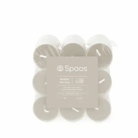 Spaas Clearlights Geurtheelichtjes Mindful Morning 18st