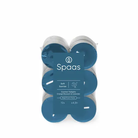 Spaas Clearlights Geurtheelichtjes Soft Sunrise 12st