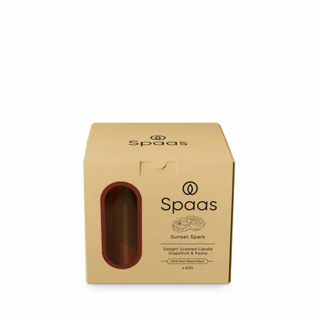 Spaas Delight Geurkaars Klein Sunset Spark