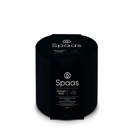 Spaas Glow Geurkaars 2-Wick Midnight Magic