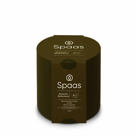 Spaas Glow Geurkaars 2-Wick Romantic Reflections