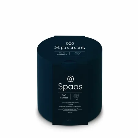 Spaas Glow Geurkaars 2-Wick Soft Sunrise