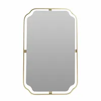Spiegel Metaal Goud 28x45cm