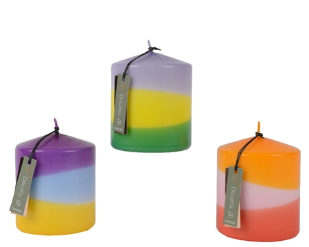 Stompkaars Dip Dye Color 12cm Assorti 1st