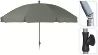 Strandparasol Grijs Ø250cm