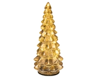 Tafellamp Kerstboom 10 LED 21cm Bruin WW