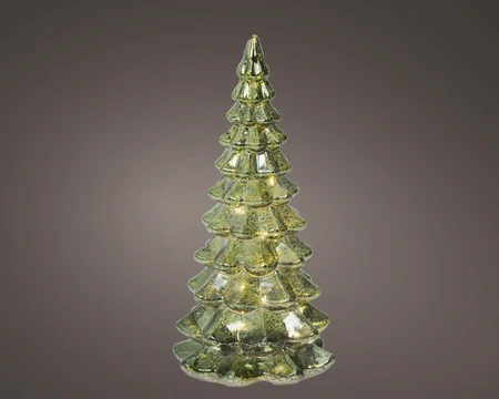 Tafellamp Kerstboom 10 LED 21cm Groen WW