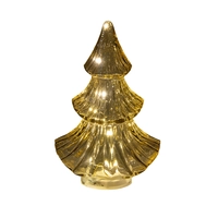 Tafellamp Kerstboom 10 LED Amber H.24cm