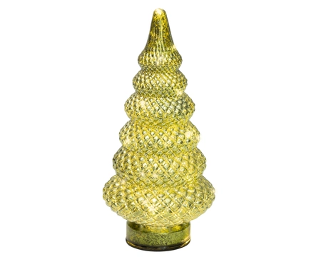 Tafellamp Kerstboom 15 LED 25,5cm Groen WW