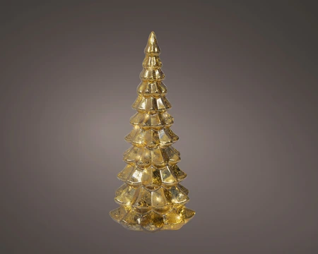 Tafellamp Kerstboom 20 LED 32cm Goud WW