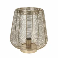 Tafellamp Metaaldraad Goud 33cm