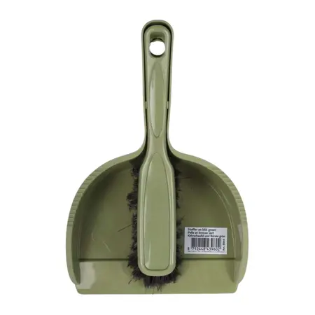 Talen Tools Stoffer en Blik Compact Groen