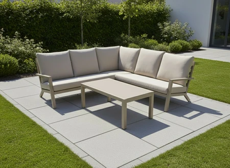 Tierra Outdoor Amigo Loungeset Azzurro Champagne