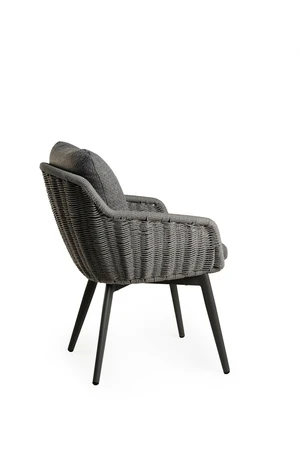 Tierra Outdoor Dining Tuinstoel Hugo Charcoal