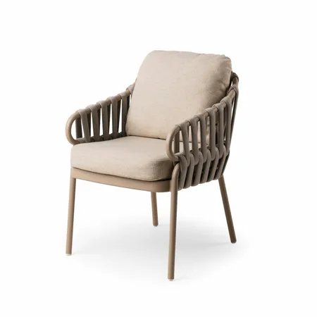 Tierra Outdoor Dining Tuinstoel Nuri Champagne