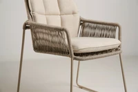 Tierra Outdoor Dining Tuinstoel Rivera Champagne