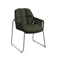 Tierra Outdoor Dining Tuinstoel Rivera Dark Green