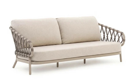 Tierra Outdoor Loungebank Natal 3-zit Champagne