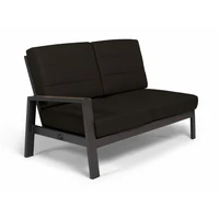 Tierra Outdoor Loungebank Queens Black Rechts